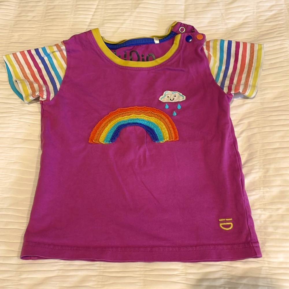 KIDIO | rainbow shirt | 2-3 years